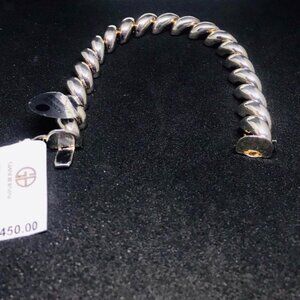 Giani Bernini San Marco Bracelet – Sterling Silver 925, Made in Italy, 3/8” Wide